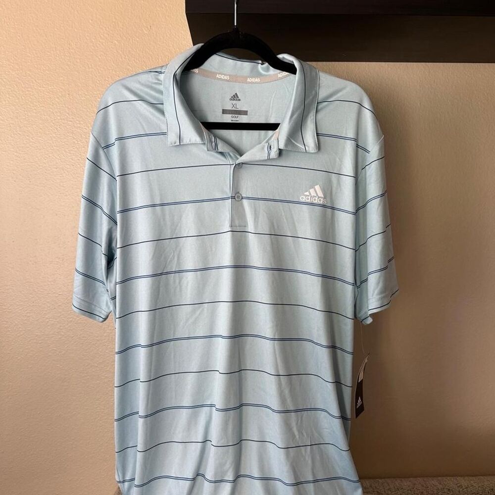Adidas Men's Blue Polo-shirts